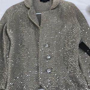 ECI New York Sequin Blazer